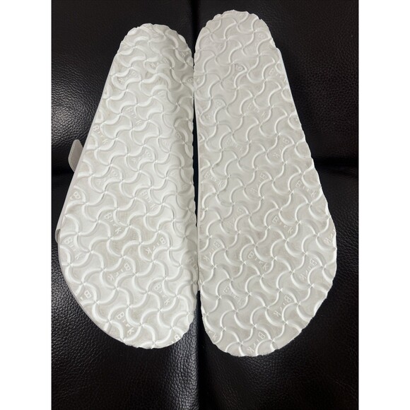 Birkenstock Arizona Lingua Franca Give A Damn White  Regular Sz EU 46/US 13-13.5 main image 9